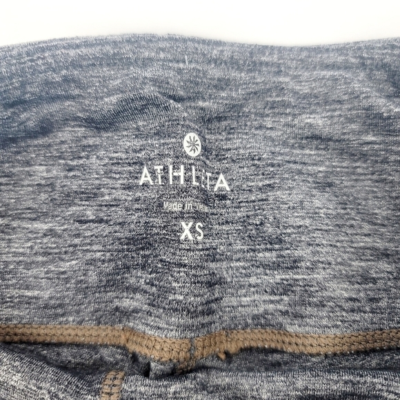 Athleta Heather Gray Mid-Rise Leggings - Picture 4 of 8